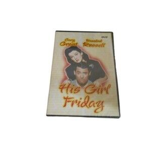 His Girl Friday - DVD By Cary Grant,Rosaling Russell B&W